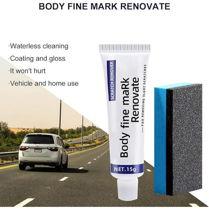 READY STOCK‼️ Car Scratch Remover | Car Scratch Repair Kit | Body Renovate Polishing Grinding | 15g 汽车划痕修复剂 | 车身抛光 研磨修复