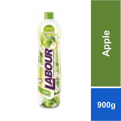 LABOUR Dishwashing Liquid 900ml (Lime/Lemon/Apple/Orange/Aroma Tea/Citrus Splash)