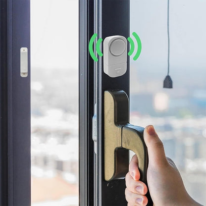 READY STOCK‼️ Wireless Door Window Alarm Magnetic Sensor Home Security Sistem Keselamatan Rumah  防盗报警器