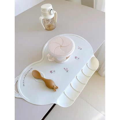 READY STOCK!!! Baby Silicone Placemat | Children's Waterproof Table Mat | Ins Style Portable  JM114 婴儿硅胶餐垫 | 儿童防水桌垫