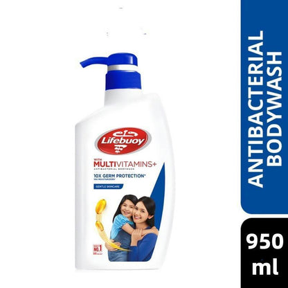 READY STOCK‼️ Lifebuoy Anti-Bacterial Shower Gel 900ml/950ml Sabun Mandian Bunuh 99.9% Kuman