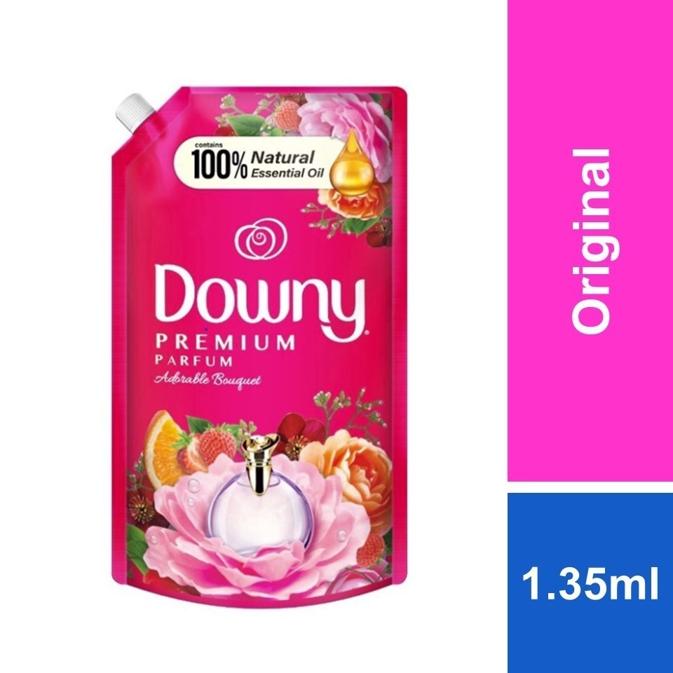 ✅ READY STOCK‼️ Downy Fabric Softener Refill 1.35L/1.4L/1.5L | Pewangi Pakaian Harum Tahan Lama Lembut Segar