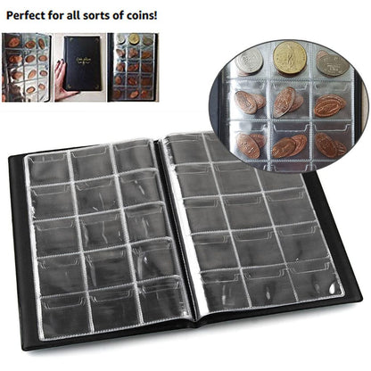Coins Album 150 Slots Pockets | coins album | Album Syiling|  Large Size Album