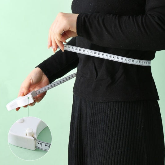 READY STOCK‼️ Body Measuring Tape | Retractable & Accurate | Fitness Waist Chest Leg Measurement 便携式卷尺健身腰围胸围 腿围测量