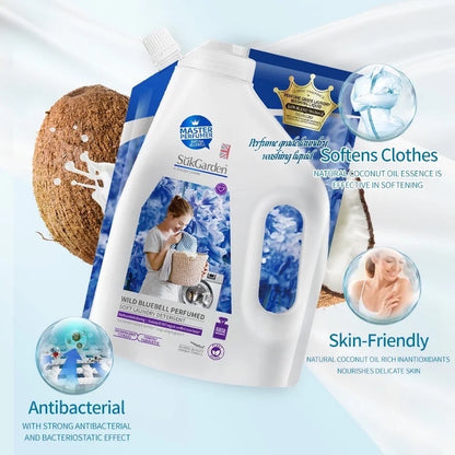 READY STOCK‼️ SukGarden Wild Bluebell Laundry Detergent & Softener 500g-2kg Sabun Baju Harum Tahan Lama 蔬果园蓝风铃洗衣液