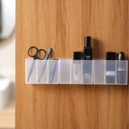 READY STOCK!!! Wall Mounted Storage Box with Lid | Lipstick, Scissors, Data Cable & Eyebrow Pencil Organizer 壁挂式带盖收纳盒