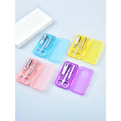 4 in1 Manicure Set Pedicure Kit Nail Clipper Set Cuticle Pusher Manicure Kit