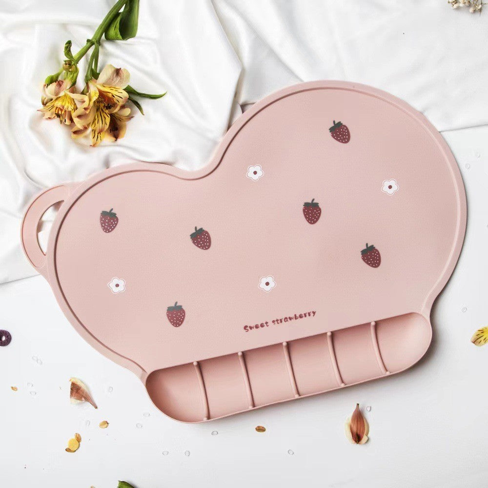 READY STOCK!!! Baby Silicone Placemat | Children's Waterproof Table Mat | Ins Style Portable  JM114 婴儿硅胶餐垫 | 儿童防水桌垫