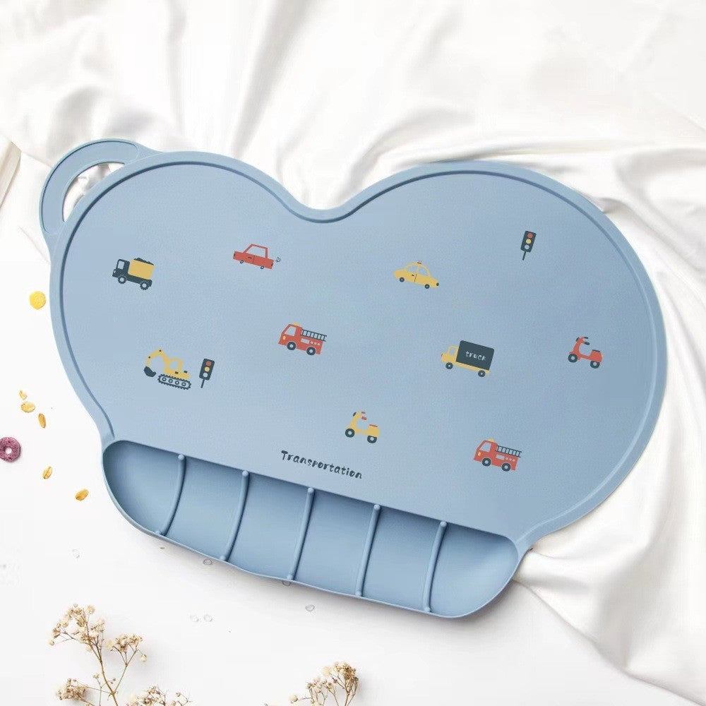 READY STOCK!!! Baby Silicone Placemat | Children's Waterproof Table Mat | Ins Style Portable  JM114 婴儿硅胶餐垫 | 儿童防水桌垫