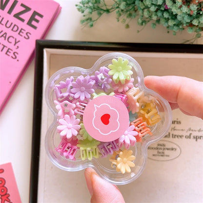 Cute Kids Hair Accessories Set Colorful Hair Ties and Towel Rings-CSW1001