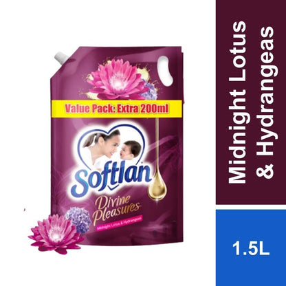 READY STOCK!!!SOFTLAN FABRIC SOFTENER 1500ML/1600ML REFILL Value Pack