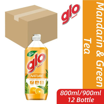 READY STOCK!!!GLO PEKAT Lemon Lime Dishwash Liquid DIshwashing 800/900ml Pencuci Pinggan Lemon Glo 1 Box of 12 Bottle