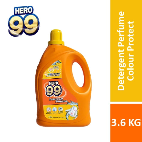 HERO99 Detergent Perfume 3.9KG/3.6KG Long Lasting Fragrance/ Odour Buster/ Colour Protect/  Luxury Lasting Fragrance