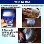 Oven and Cookware Cleaner 500g Rust Oil Grease Stainless Steel Pencuci Periuk 不锈钢清洁膏