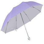READY STOCK‼️ Foldable UV Protection Umbrella Silver Coating Anti-Rain Sun Kalis Hujan Matahari #3001 自动雨伞