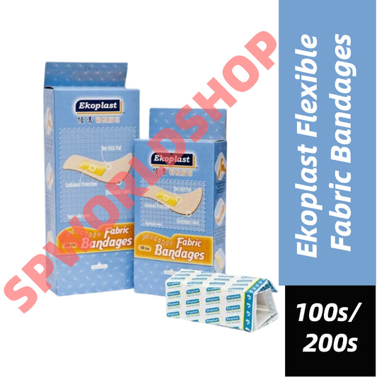 READY STOCK!!! Ekoplast Flexible Fabric Bandages / Plaster Luka 优膏粘性胶布 (100's/200's)