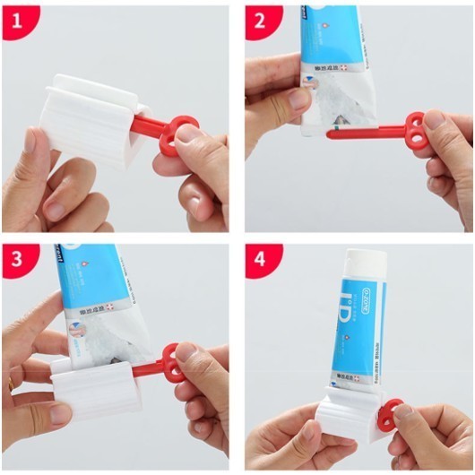 Toothpaste Easy Squeezer Multifunction Portable Holder Toothpaste Dispenser Facial Cream Squeezer 多功能洗面霜牙膏挤压器