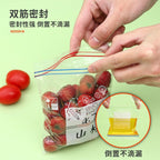 READY STOCK!!! Fresh-Keeping Sealed bag Self-sealing Household Plastic Bag Simpan Segar 密封袋保鲜食品包装袋自封塑封袋加厚