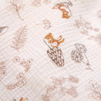 Newborn Baby Muslin Swaddle Kain Bedung Baby Towel Soft Blanket Kain Selimut Napkin Lampin Baby Blanket Kain Bedun