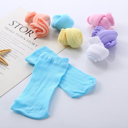READY STOCK‼️ Baby & Kids Socks (1-6 Years) | Candy Color Socks | Soft & Comfortable | 儿童袜子 (1-6岁)
