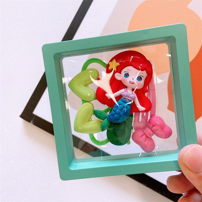 Ins Cute Cartoon Hair Clip Hair Accessory Set-CSW1003