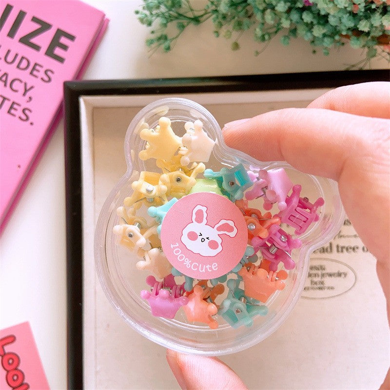 Cute Kids Hair Accessories Set Colorful Hair Ties and Towel Rings-CSW1001
