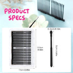 (READYSTOCK) 20pcs Disposable Sticky Ear Swabs Pick Spiral Tips  Removal Ear Nose  Stick Sticky Ear Pick Stick 自带黏性挖耳棒