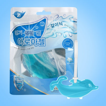 DOLPHIN Toilet Gel Cleaner Dolphin toilet cleaner WC cleaner Wangi Pewangi Kill bacteria Kill Gem