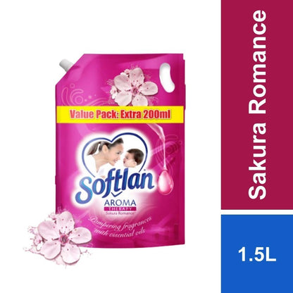 READY STOCK!!!SOFTLAN FABRIC SOFTENER 1500ML/1600ML REFILL Value Pack