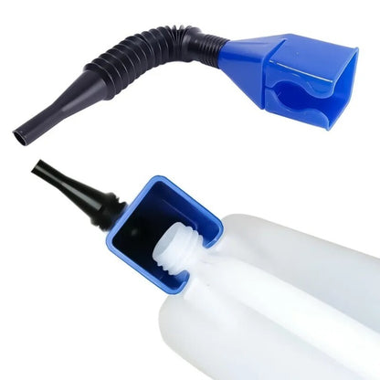 READY STOCK‼️ Telescopic Oil Funnel | Foldable & Portable | Car Truck Motorcycle Refueling Funnel with Filter 伸缩油漏斗