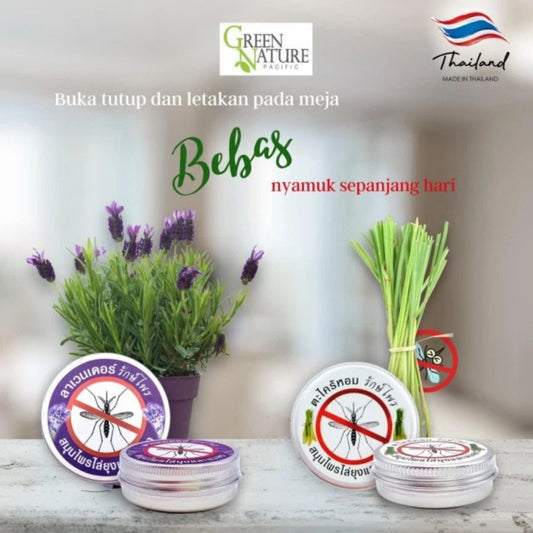 Mosquito Repellent Herbal Rakprai/Thailand Original Mosquito Repellent Citronella/Lavender