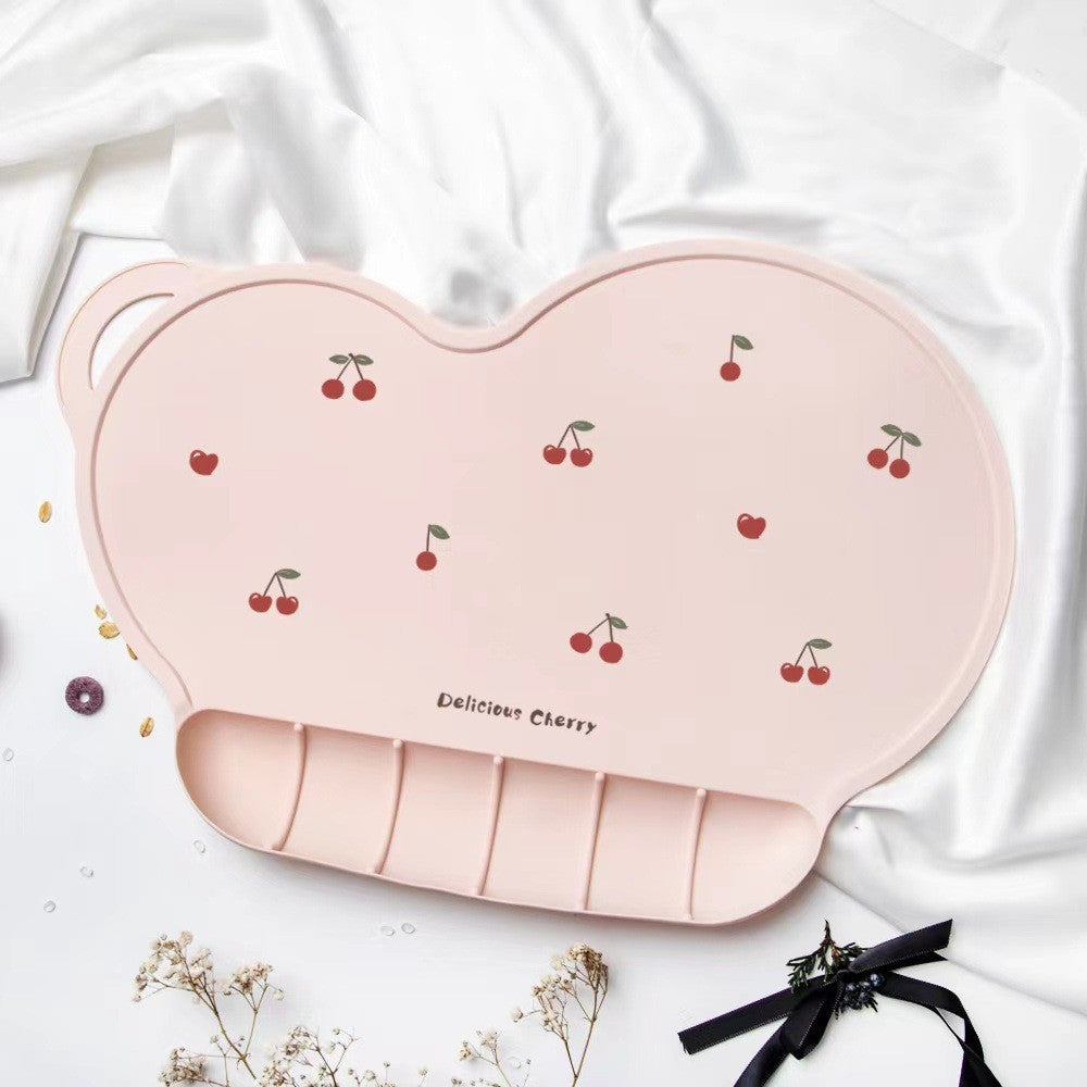 READY STOCK!!! Baby Silicone Placemat | Children's Waterproof Table Mat | Ins Style Portable  JM114 婴儿硅胶餐垫 | 儿童防水桌垫