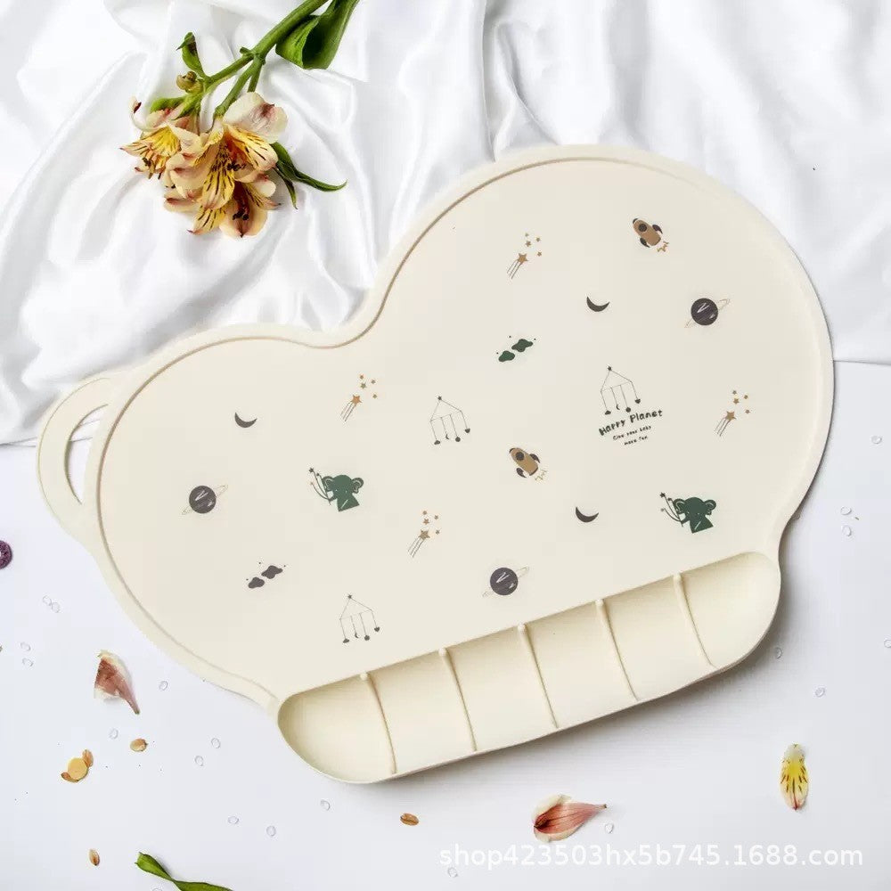 READY STOCK!!! Baby Silicone Placemat | Children's Waterproof Table Mat | Ins Style Portable  JM114 婴儿硅胶餐垫 | 儿童防水桌垫