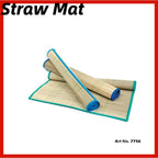 Straw Mat 90cm±X180cm± Without Tie/ 80cm±X180cm± With Tie/ Picnic Mat Straw Rugs Carpet / Camping Mat / Beach 草席 7756
