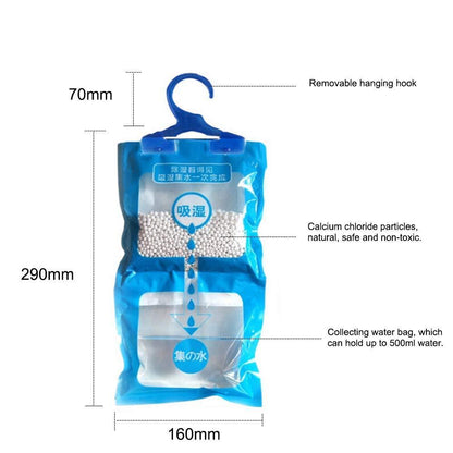 READY STOCK!!! Indoor Closet Dehumidifier Bag Moisture Absorber Mildew Drying Agent 室内衣橱除湿袋 吸湿防霉干燥剂