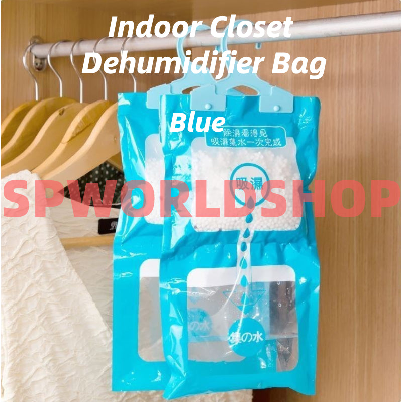 READY STOCK!!! Indoor Closet Dehumidifier Bag Moisture Absorber Mildew Drying Agent 室内衣橱除湿袋 吸湿防霉干燥剂