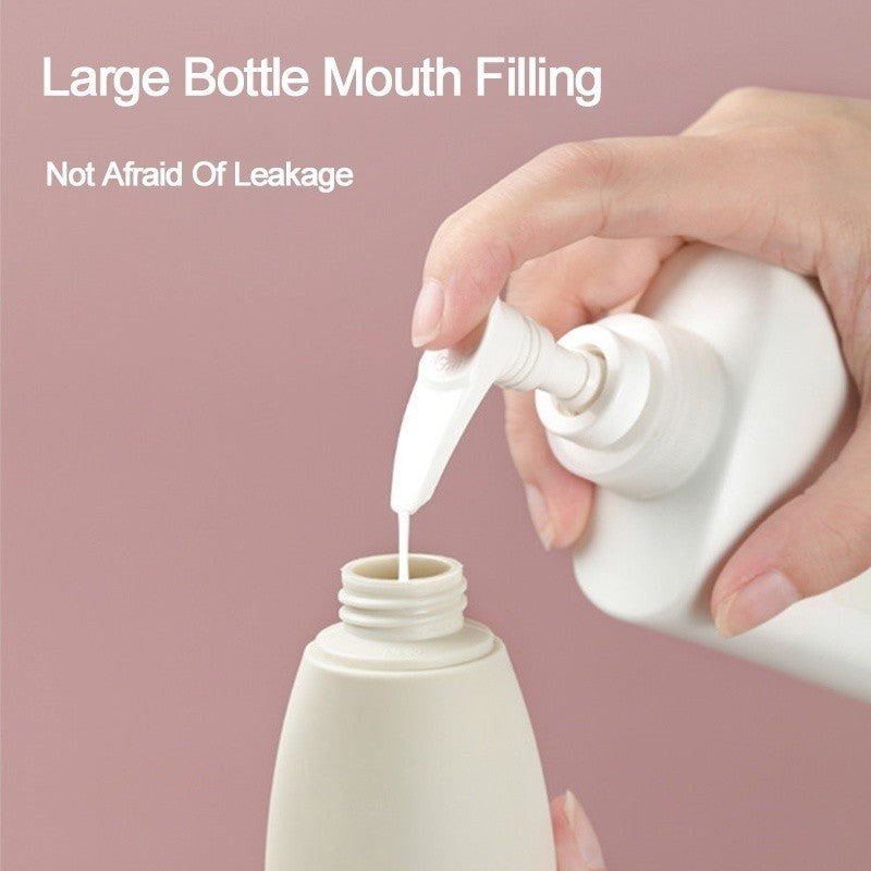 (READYSTOCK) 3 in 1 60ml Travel Refill Bottle Portable Lotion Squeeze Tube Empty Essence  Refill Bottle 60ml 旅行分装瓶