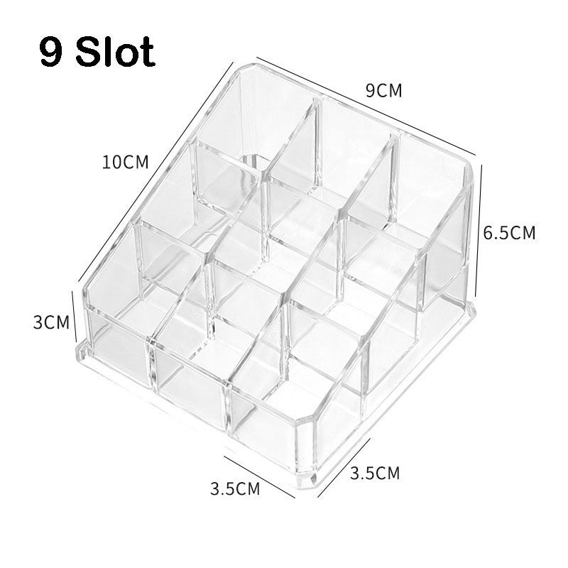READY STOCK‼️ Lipstick Storage Box | Transparent Lip Gloss & Palette Organizer | Cosmetic Makeup Storage 化妆品收纳盒 口红收纳盒