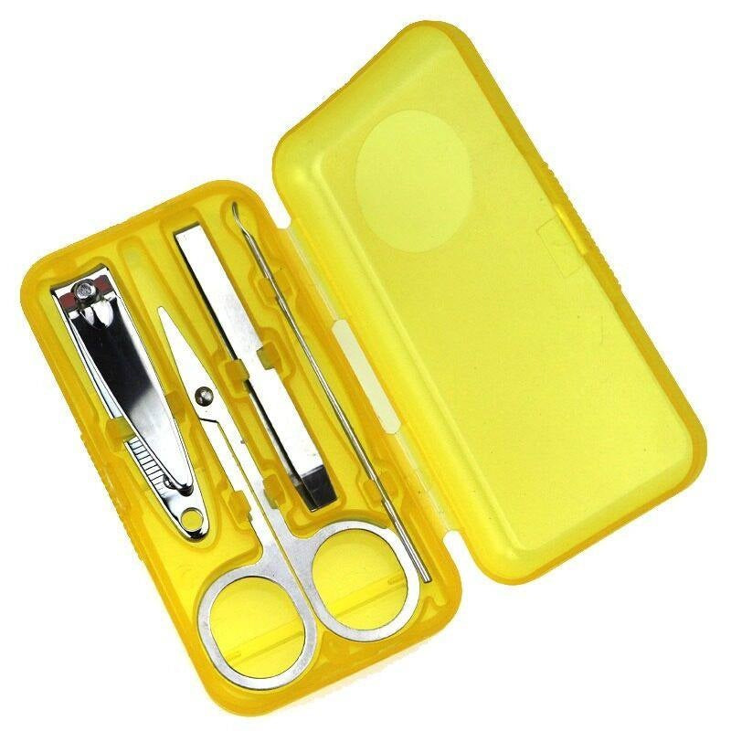 4 in1 Manicure Set Pedicure Kit Nail Clipper Set Cuticle Pusher Manicure Kit
