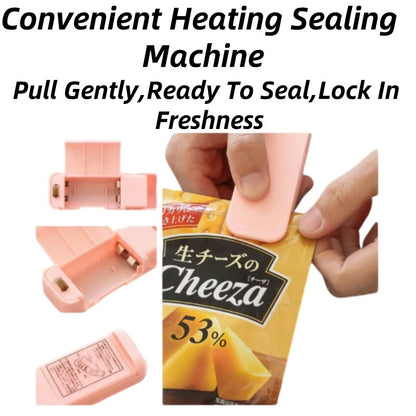 READY STOCK!!! Magic Mini Heat Sealing Machine | Portable Impulse Sealer for Plastic Bag Packing 迷你热封机 |封口机