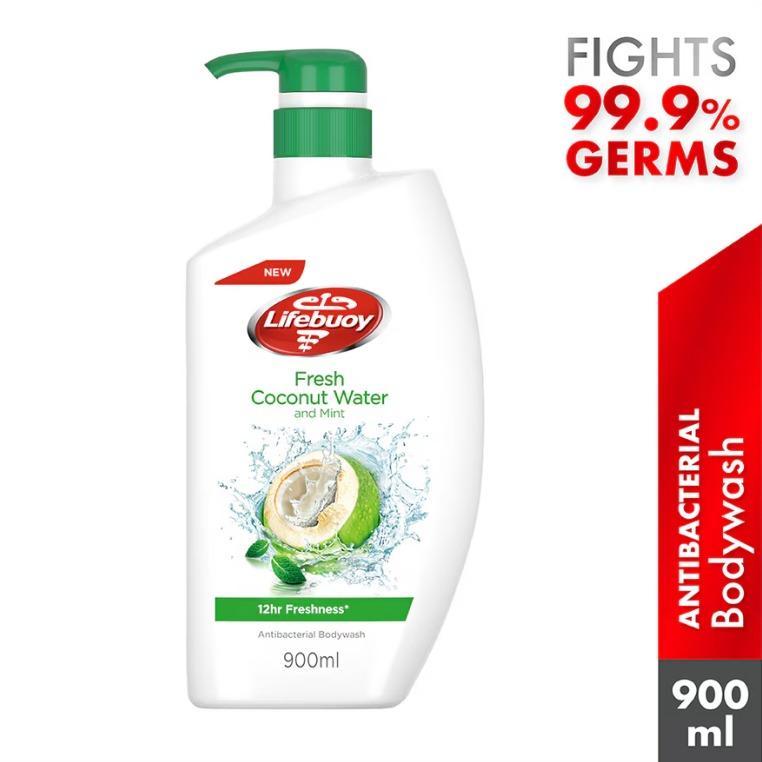 READY STOCK‼️ Lifebuoy Anti-Bacterial Shower Gel 900ml/950ml Sabun Mandian Bunuh 99.9% Kuman