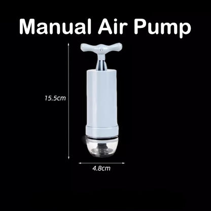 READY SYOCK!!! Manual Air Pump Portable Vacuum Sealer Machine with Vacuum Food Storage Bag Transparent Food Sealed Bag