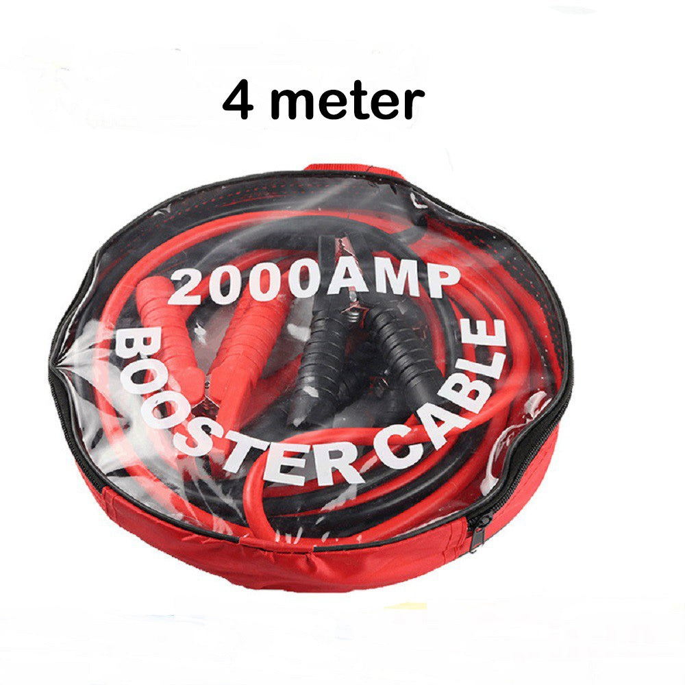 (READYSTOCK) 2000AMP 4 meter / 2000AMP 3 meter Starter booster  CAR Battery JUMPER CABLE  应急电瓶线 Emergency Starter CABLE