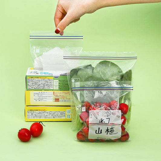 READY STOCK!!! Fresh-Keeping Sealed bag Self-sealing Household Plastic Bag Simpan Segar 密封袋保鲜食品包装袋自封塑封袋加厚