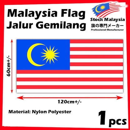 READY STOCK!!! Bendera Malaysia Flag Malaysia Merdeka Flag Jalur Gemilang