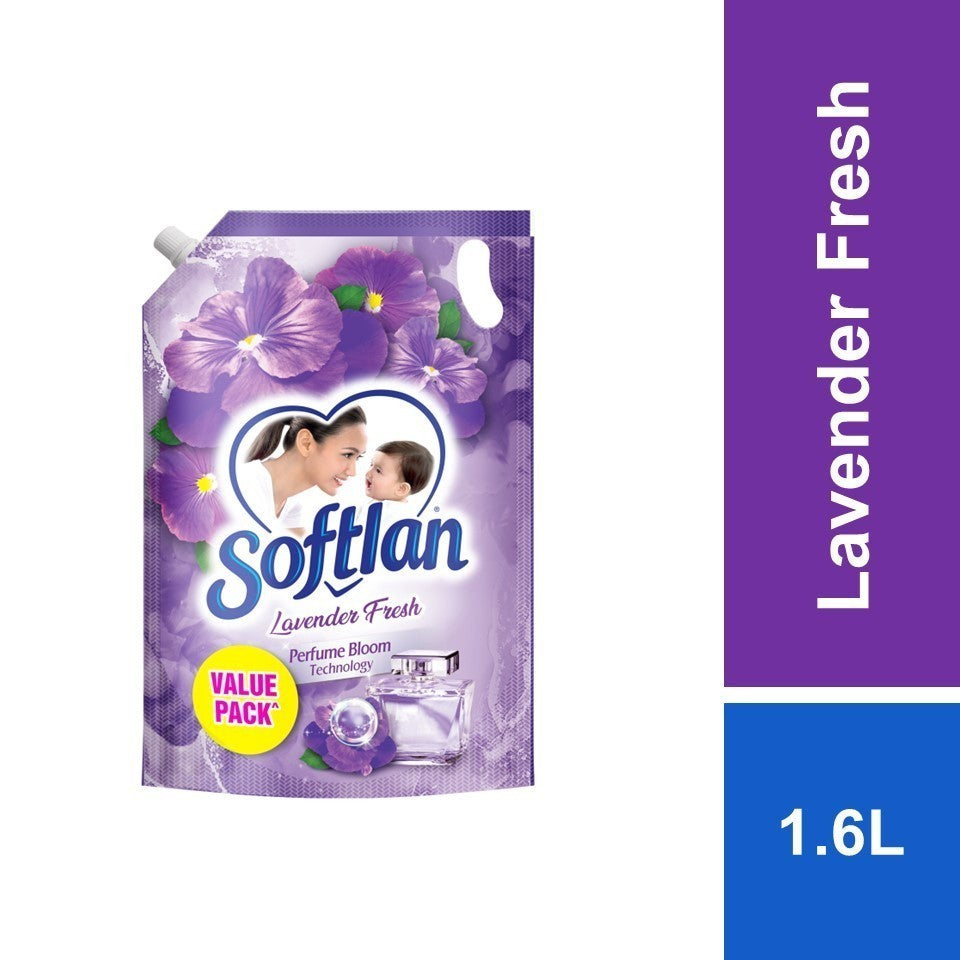 READY STOCK!!!SOFTLAN FABRIC SOFTENER 1500ML/1600ML REFILL Value Pack