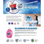 READY STOCK!!! Top Liquid Detergent - 7 Variants 3.6kg Super Hygienic Anti Virus l Box of 4 Bottle