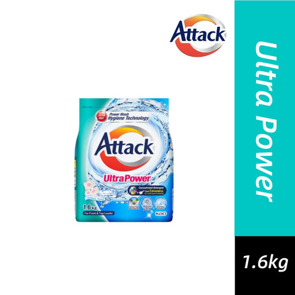 ✅ READY STOCK‼️ Kao Attack Serbuk Pencuci Baju 1.6kg-1.65kg Harum & Bersih Berkesan