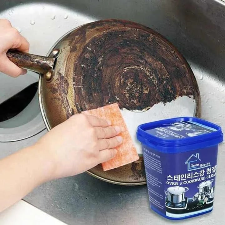 Oven and Cookware Cleaner 500g Rust Oil Grease Stainless Steel Pencuci Periuk 不锈钢清洁膏