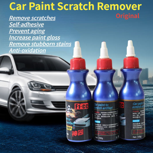READY STOCK‼️ Powerful Car Paint Scratch Remover | Original Rubbing Compound | Car Scratch Repair | 110g/100g 汽车漆面刮痕修复剂